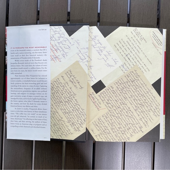 LETTERS TO JACKIE: CONDOLENCES FROM A GRIEVING NATION HARDCOVER BOOK!! - Picture 8 of 13